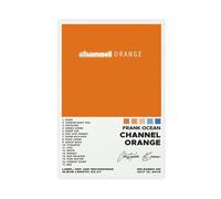 American Male Singer Frank Ocean Channel ORANGE Album Poster Canvas Posters Unframe-style 20x30inch(50x75cm)