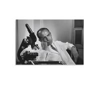 American Medical Researcher Jonas Salk Poster5 Art Poster Canvas Painting Decor Wall Print Photo Home Modern Decorative Posters 20x30inch(50x75cm)