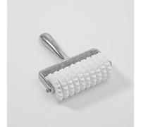 American Metalcraft DDCH7755 Ten-Wheel Casted Handle Dough Roller Docker, Plastic with Aluminum Handle