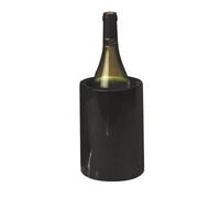 American Metalcraft MWC59 Tabletop Marble Wine Cooler, Black, 5-Inch Diameter