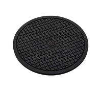American Metalcraft TRVR8 Large Silicone Trivet, Round, Black, 8-Inch Diameter