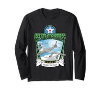 American Military Aircraft B-52 Stratofortress Long Sleeve T-Shirt