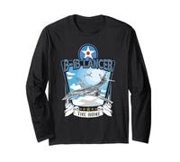 American Military Strategic Aircraft B1 Lancer Long Sleeve T-Shirt