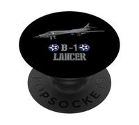 American Military Strategic Aircraft B1 Lancer PopSockets Adhesive PopGrip