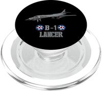 American Military Strategic Aircraft B1 Lancer PopSockets PopGrip for MagSafe