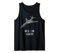 American Military Strategic Aircraft B1 Lancer Tank Top