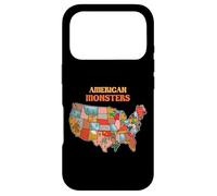 American Monsters Local Cryptid States Creatures Cryptid Case for iPhone 17 Pro