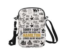 American Musical Makeup Bag Broadway Musical Lover Gift for Musical Lovers (Over The Hamilton CR EU)