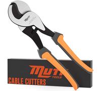 American MUTT Tools 10 Inch Cable Cutters - Heavy Duty Cable Cutter for Aluminum, Copper and Communications Cable - Great for DIY, Electrical and Linemen