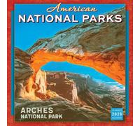 American National Parks 2026 Wall Calendar, 16-Month Nature Calendar, 12" x 12"