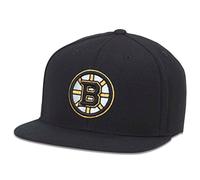 AMERICAN NEEDLE 400 Series NHL Team Hat, Boston Bruins, Black (400A2V-BBR)