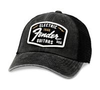 American Needle Fender - Mens Raglan Bones Snapback Hat, O/S, Black