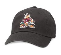American Needle Phoenix Coyotes - Mens Blue Line Snapback Hat, O/S, Black