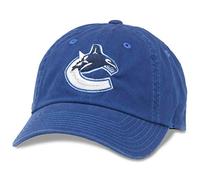 American Needle Vancouver Canucks - Mens Blue Line Snapback Hat, O/S, Royal
