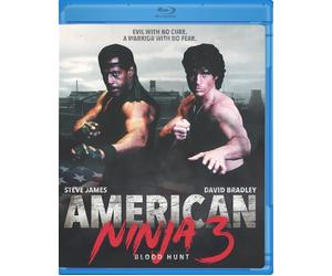 AMERICAN NINJA 3 - BLOOD HUNT NEW REGION 1 BLU-RAY