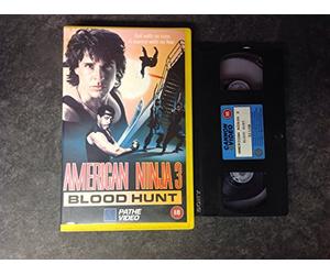 American Ninja 3 - Blood Hunt VHS Video, Cert 18 with Steve James, Michele Chan & Calvin Jung