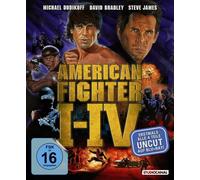 American Ninja Movie Collection 1 2 3 4 - BLU RAY - Region B import - Sealed