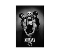 American Nirvana Poster (6) Canvas Poster Wall Art Decor Print Picture Paintings for Living Room Bedroom Decoration 12x18inch(30x45cm)