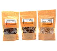 American Oak Chips Set - 3 Packs, Heavy, Medium, and Light Toasted Oak Chips for Full Control over Flavor Intensity