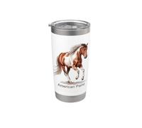 American Paint Horse Breed Art Stainless Steel Insulated Tumbler