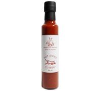 American Pantry Triple Chili Premium Classic Hot Sauce (250ml / 8.5 fl oz) | Elevate eggs, tacos and chicken. A sweet and smoky blend of Scorpion, Chipotle and Bird's Eye chilies. Made in Europe.