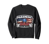 American Paramedic Dad Proud EMT Father EMS Medic Patriot Sweatshirt
