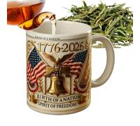 American Patriotic Coffee Mug, Commemorative Drinkware Cup, 1776-2026 Commemoration Ceramic Design, Printed Historical Celebration Artwork, History Enthusiasts Family Friends Parents and Grandparents
