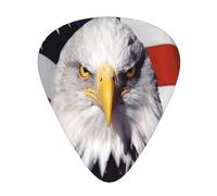 American Patriotic Eagle Soundtrack Guitar Picks Bass Guitarist Plectrums Paddles for Playing Guitar 12 PCS