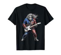 American Patriotic Guitar Riff Sasquatch T-Shirt