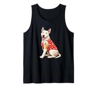 American Pit Bull Terrier Mom | I Love Mom Heart Tattoo Tank Top