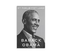 American Politician Barack Obama Black And White Celebs Smile Poster Canvas Poster Wall Art Picture Prints Hanging Photo Decor Home Posters Artworks 20x30inch(50x75cm)