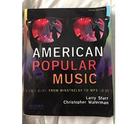 American Popular Music: From Minstrelsy to MP3