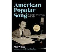 American Popular Song – The Great Innovators, 1900–1950 – Oxford University Press