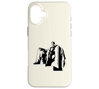 American President Abraham Lincoln Patriotic Design Case for iPhone 16 Plus