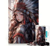 American Princess 1000 Piece Jigsaw Puzzles Memory Train Fun Smooth Burr Free Surface Entertaining Challenge for Spare Time (38x52cm)