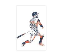 American Professional Baseball Player Mik Trou Photo Poster Art Print Mik Trou Angels Baseball Wall Art Decor For Sports Memorabilia & Fan Cave Bedroom Living Room (15)