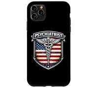 American Psychiatrist Psychiatry Physician Doctor Patriot MD Case for iPhone 11 Pro Max