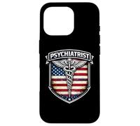 American Psychiatrist Psychiatry Physician Doctor Patriot MD Case for iPhone 16 Pro