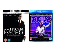 American Psycho 4k Ultra-HD [Blu-ray] [2018] & Drive (Special Edition) [Blu-ray]
