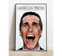 American Psycho Movie Film Promo Poster : Huge 36"x24" Print Similar (Slightly Larger) to A1 Size BRING YOUR WALLS TO LIFE !!