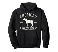 American Quarter Horse 1940 - Equestrian Saddle Riding Pullover Hoodie