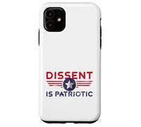 American Resist Dissent is Patriotic Protest US Patriotic Case for iPhone 11