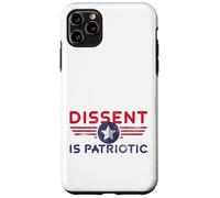 American Resist Dissent is Patriotic Protest US Patriotic Case for iPhone 11 Pro Max