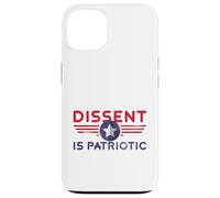 American Resist Dissent is Patriotic Protest US Patriotic Case for iPhone 13