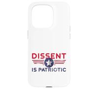 American Resist Dissent is Patriotic Protest US Patriotic Case for iPhone 15 Pro