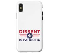 American Resist Dissent is Patriotic Protest US Patriotic Case for iPhone X/XS
