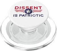 American Resist Dissent is Patriotic Protest US Patriotic PopSockets PopGrip for MagSafe