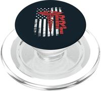 American Respiratory Therapist Pulmonary Care Lungs RRT PopSockets PopGrip for MagSafe