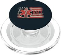 American Respiratory Therapist RRT Pulmonary Care PopSockets PopGrip for MagSafe
