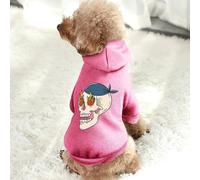 American Retro Icons Winter Dog Hoodie Sweatshirts Warm Dog Clothes for Small Dogs Chihuahua Coat Clothing Puppy Cat Custume 2XL